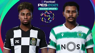 PES 2021 - REAL FACES LIGA NOS