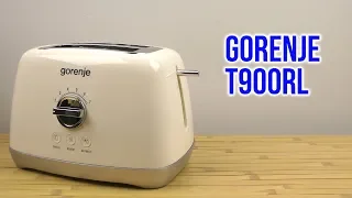 Распаковка GORENJE T900RL