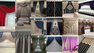 Modern curtains design ideas for living room/bedroom 2024|| Color combination ideas for curtains