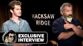 Mel Gibson and Andrew Garfield Exclusive Interview - HACKSAW RIDGE (JoBlo.com)