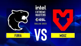 FURIA vs. MOUZ - Map 1 [Inferno] - IEM Dallas 2023 - Lower bracket