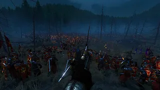 Empire vs Vlandia - Battle of Deadtree Swamp - Mount and Blade 2: Bannerlord Cinematic Battle
