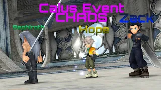 DFFOO Caius Event CHAOS - Hope Sephiroth Zack