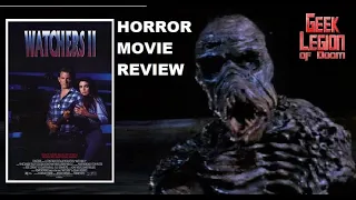 WATCHERS II ( 1990 Marc Singer ) aka WATCHERS 2 Creature Feature Horror Movie Review