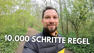 90 Tage Challenge - Abnehmen durch spazieren - 10.000 Schritte Trainingsplan & Tips