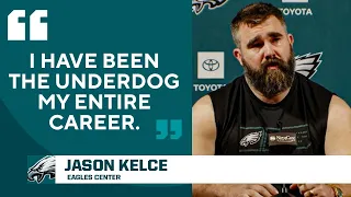 Jason Kelce VERY EMOTIONAL After Announcing Retirement From NFL I CBS Sports