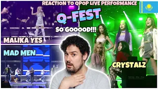 GERMAN Reaction to Q-POP Live Performance: CrystalZ, Malika Yes, Mad Men - Q-FEST 2019