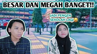REVIEW SMK DI MALAYSIA. GAK ADA ORANG JUALAN DI DEPAN SEKOLAH YA?? | Indonesian React