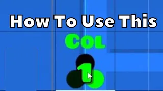 HOW TO USE The COLOR Trigger - GEOMETRY DASH 2023