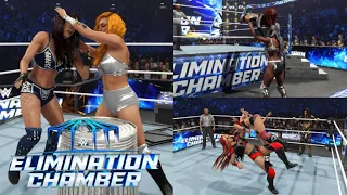 WWE 2K24 ELIMINATION CHAMBER PPV PART 1