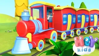 Tren şarkısı 🚂 Bebek Şarkıları - HeyKids