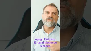 Apego Evitativo. El sentimiento de rechazo.