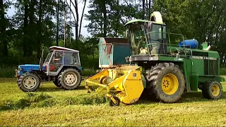 ZETOR Crystal 12045 a ZETOR 6945 - Senáže