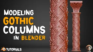 How To Model Gothic Columns In Blender