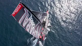 First sailing for Charal 2 the new Imoca 60 by Jeremie Beyou