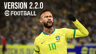 efootball 2023 New Update Version 2.2.0 Brazil vs Argentina - PC