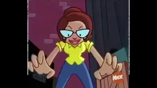 cartoon woman tickled