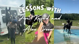 lessons with jim koford and alex green!!