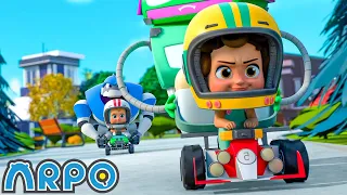 Baby Race!! Who's the Fastest Diaper Dash?| ARPO| Kids TV Shows | Cartoons For Kids | Fun Anime