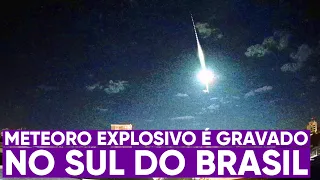 Queda de meteoro acontece no sul do Brasil