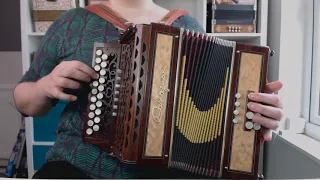 The Bear Dance (trad. Belgium) | Slow | Mel Biggs Melodeon/Diatonic Button Accordion