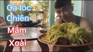 Cá Lóc chiên Mắm Xoài