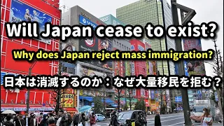 Will Japan cease to exist?---Why does Japan reject mass immigration?  日本は消滅するのか、大量移民を拒否する理由