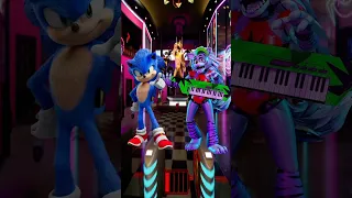 Sonic vs Fnaf Security Breach