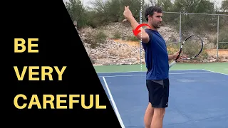 Should OLDER TENNIS PLAYERS use modern technique?