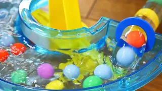 Somen Wiggle☆More than 10 kinds of water slides! Sound of Water and ASMR