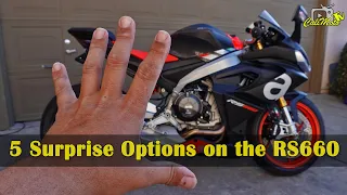 2021 Aprilia RS 660 - 5 Options You may Not Have Known About