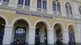 Stazione Catania Centrale - Bahnhof Catania - Catania Train station Sicily