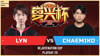 WC3 - Rejuvenation Cup: [ORC] Lyn vs. Chaemiko [HU] (Playday 20)