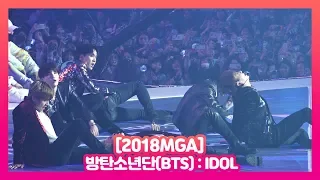 2018 MGA 방탄소년단(BTS)  IDOL (Full ver.) 직캠 | CAM (20181106 인천 남동체육관)