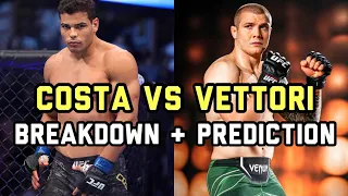 Paulo Costa vs Marvin Vettori Prediction - UFC Vegas 41