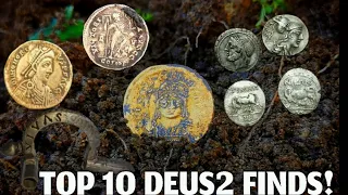 TOP 10 FINDS METAL DETECTING WITH DEUS 2!!