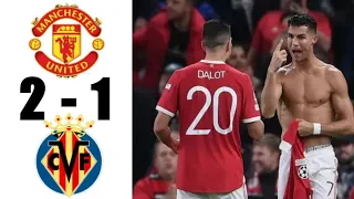 UEFA Champions League | 2-1 Manchester United v Villarreal CF | Highlights