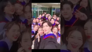 daddy boss congratulations you are graduation 🥳🎉#boss chaikamon #bossnoeul bonoh