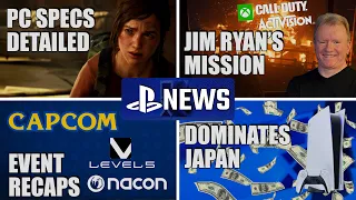 The Last of Us PC Specs, Capcom/Level5/Nacon Event Recaps & More - PlayStation News