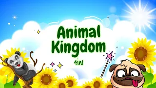 Sleep Meditation for Children | ANIMAL KINGDOM 4in1 | Bedtime Sleep Story for Kids