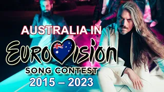 Australia 🇦🇺 in Eurovision Song Contest (2015-2023)