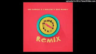 Nio Garcia,J Balvin,Bad Bunny - AM (Remix) (Audio)