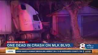 1 dead after crash on MLK Boulevard in Tampa