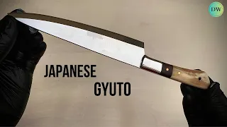 Knife Making:  JAPANESE Gyuto Chef's Knife DIY