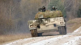 Russia is angry. US joint military exercises with the German military. leopard tank 2
