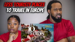 EUROPE WE DON'T SEE ON TV! Americans React to "10 Best Less Touristy Cities to Travel to in Europe"