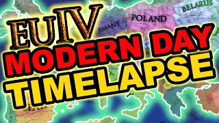 EU4 In the Modern Day! | Europa Universalis 4 AI Only Timelapse