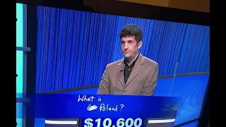 Matt Amodio finally loses on Jeopardy #Jeopardy #MattAmodio