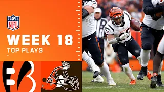 Bengals Top Plays from Week 18 vs. Browns | Cincinnati Bengals