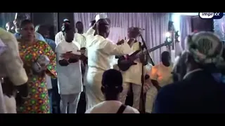 K1 DE ULTIMATE RECEIVED 5MILLION NAIRA FROM FARUQ LEMOMU ON STAGE AT SAIDAT AND AZEEZ WEDDING